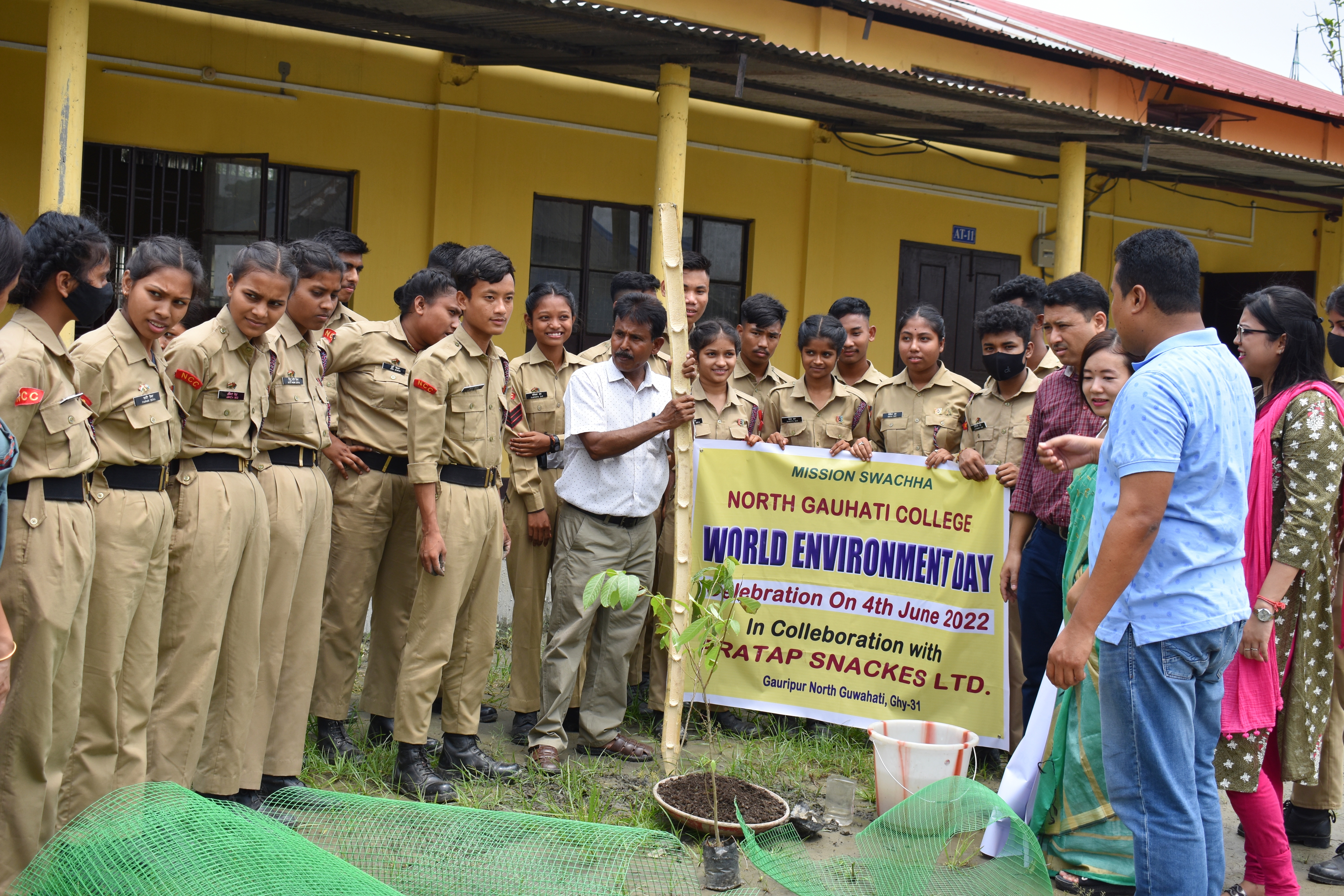 "World Environment Day, 2022" celebrated with plantation drive on 4th June, 2022 and popular talk on 7th June, 2022