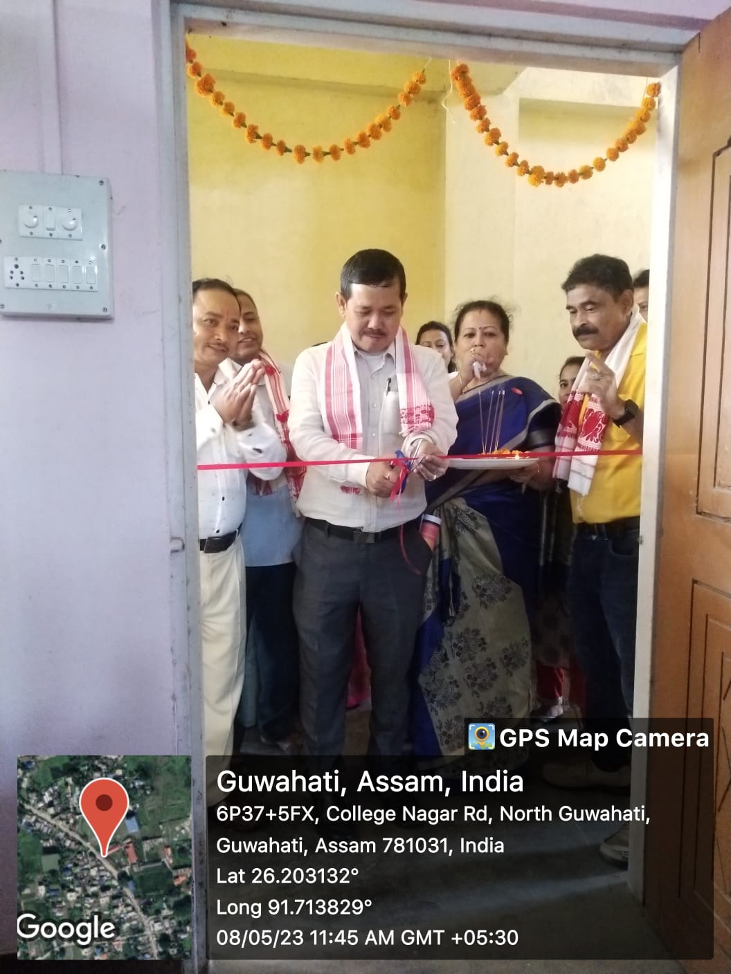 Inauguration of Professional Skill Development Courses at North Gauhati College, in association with Northeast Youth Forum (NYF) on 08.05.2023
