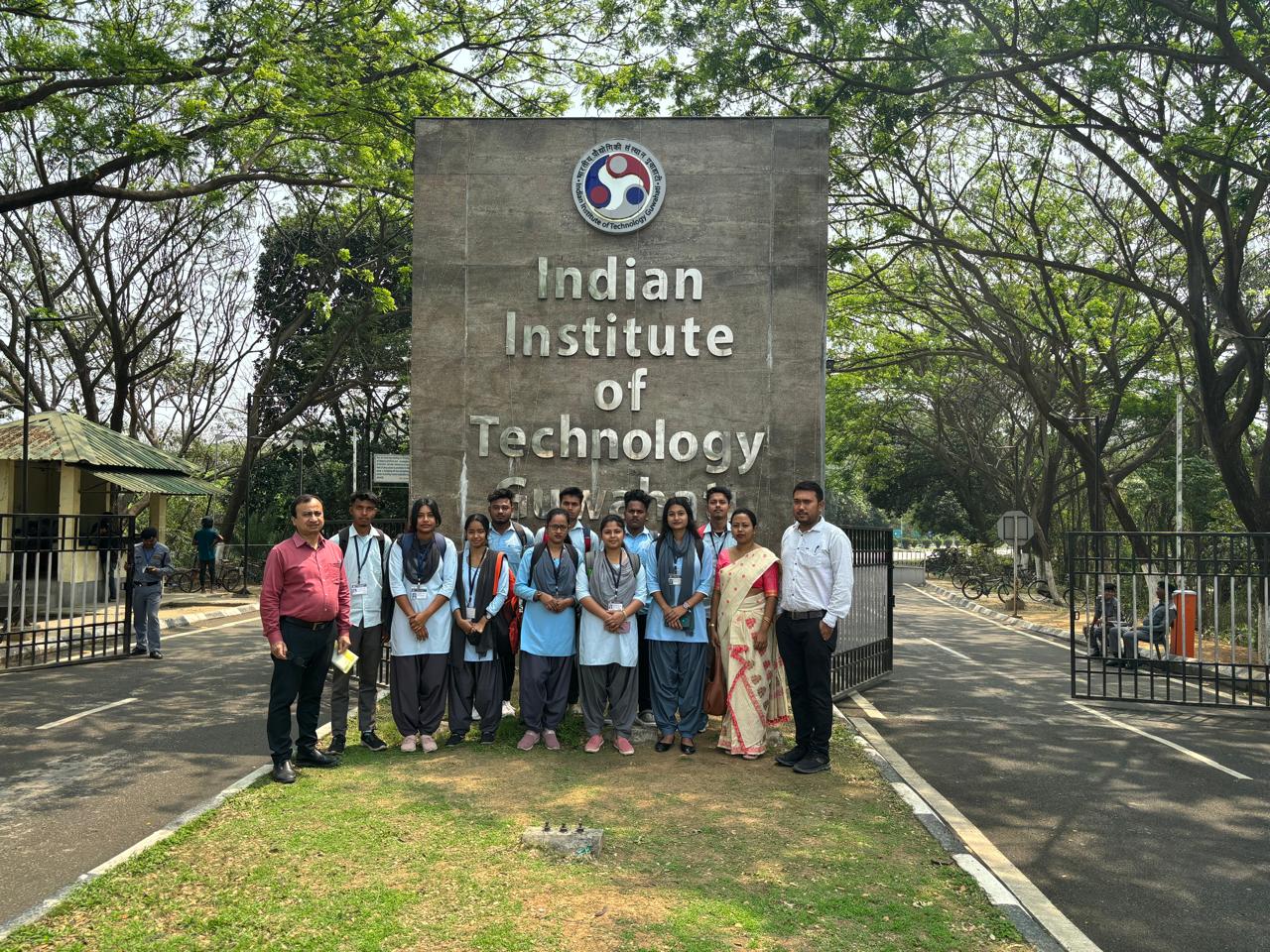 Outreach program to IIT Guwahati for honours students of Department of Chemistry, North Gauhati College on 05.04.2024