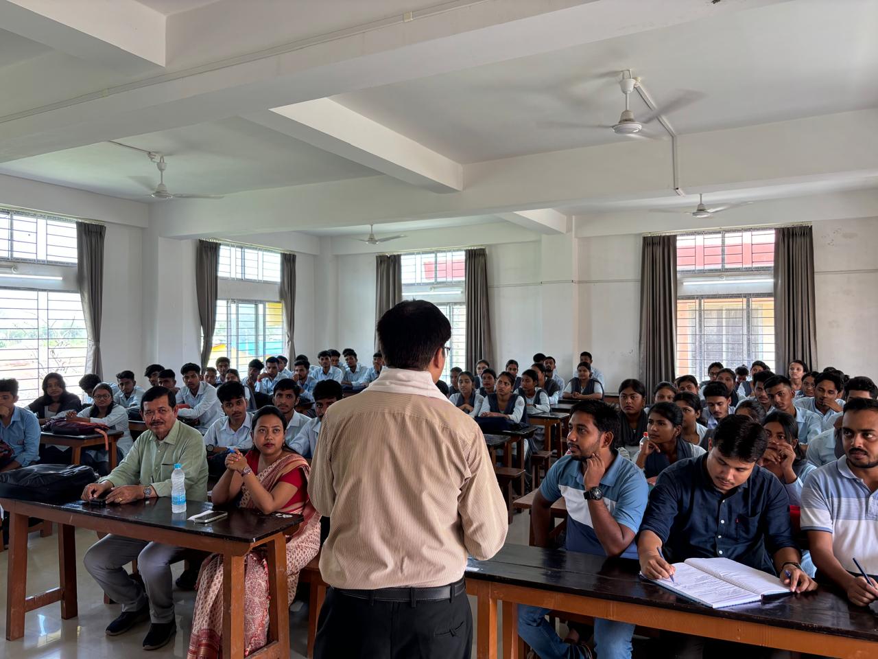 Interactive session on GATE/JAM 2025 organized by Department of Chemistry, NGC in collaboration with IIT Guwahati on 24.09.2024