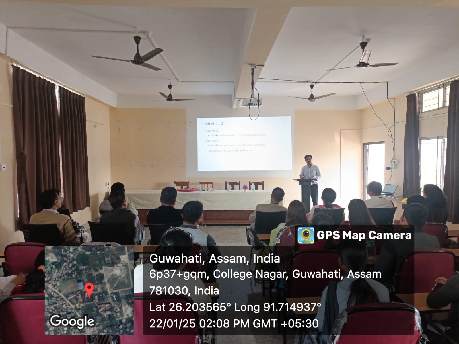 Popular Talk by Prof. Anish Gupta on "Understanding Data and Data Interpretation" organized by Dept. of Economics, North Gauhati College on 22.01.2025