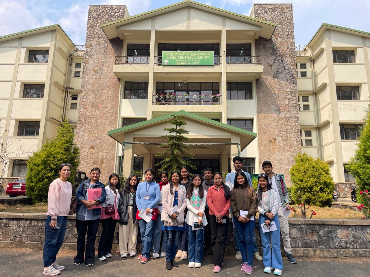 Department of Geography 4th semester FYUGP excursion cum educational tour to Shillong-Cherrapunjee during 08.03.2025 to 10.03.2025