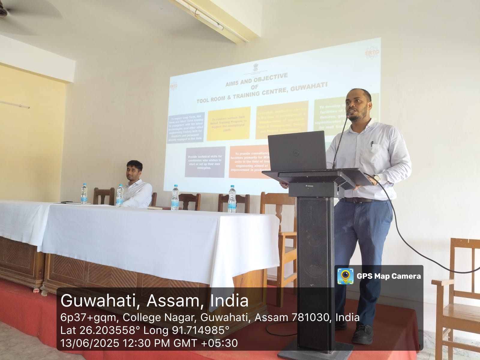 Workshop on Internship Programme by Academic & Research Council and TRTC, Guwahati on 13.06.2025